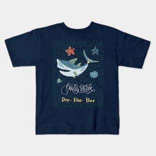 Daddy Shark Doo Doo Doo Kids T-Shirt